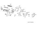 ICEMAKER WR30X0327 Diagram and Parts List for CSX25DPBBWW  Hotpoint Refrigerator