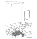 UNIT PARTS Diagram and Parts List for TFJ20JABBAA  General Electric Refrigerator