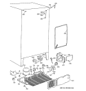 UNIT PARTS Diagram and Parts List for TPX21PRBBAA  General Electric Refrigerator