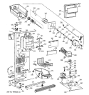 FREEZER SECTION Diagram and Parts List for ZFSB27DAASS  General Electric Refrigerator