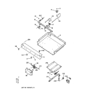 BURNER PARTS Diagram and Parts List for JGBS22BEA2AD  General Electric Range