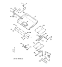GAS BURNER PARTS Diagram and Parts List for JGBP27BEA3AD  General Electric Range