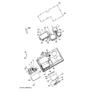 Section Diagram and Parts List for ZEU365ABG  General Electric Cooktop