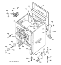 Part Location Diagram of WB39X10004 GE GUIDE DRAWER