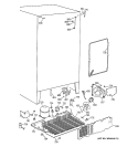 UNIT PARTS Diagram and Parts List for TPG21JRBBBB  General Electric Refrigerator