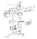 FRESH FOOD SECTION Diagram and Parts List for TFK22PRBBAA  General Electric Refrigerator