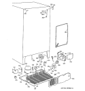 UNIT PARTS Diagram and Parts List for TFZ22PRBBWW  General Electric Refrigerator