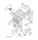 BODY PARTS Diagram and Parts List for JBP60BB1WH  General Electric Range