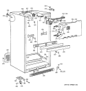 CABINET Diagram and Parts List for CTX19MACARAA  Hotpoint Refrigerator