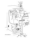 FRESH FOOD SECTION Diagram and Parts List for CSX25MRCAWW  Hotpoint Refrigerator