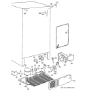 UNIT PARTS Diagram and Parts List for CSX25MRCAWW  Hotpoint Refrigerator