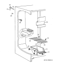 FREEZER SECTION Diagram and Parts List for TFX20JABCAA  General Electric Refrigerator