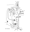FRESH FOOD SECTION Diagram and Parts List for TFX20JABCAA  General Electric Refrigerator