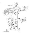 FRESH FOOD SECTION Diagram and Parts List for TFG27PRBBWW  General Electric Refrigerator