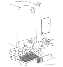 UNIT PARTS Diagram and Parts List for TFT20JRBCAA  General Electric Refrigerator