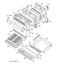 Part Location Diagram of WB07K0322 GE USE GEH WB7K322