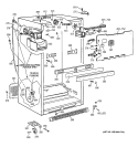 CABINET Diagram and Parts List for TBX18CIBQRWW  General Electric Refrigerator