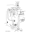 FRESH FOOD SECTION Diagram and Parts List for TFX22VRBCAA  General Electric Refrigerator