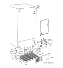 UNIT PARTS Diagram and Parts List for MSZ20GABCWW  General Electric Refrigerator
