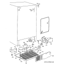 UNIT PARTS Diagram and Parts List for TFT22PRBCWW  General Electric Refrigerator