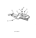 DOOR LOCK Diagram and Parts List for JKP45BA1BB  General Electric Wall Oven