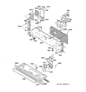 Section Diagram and Parts List for AZ22E09E3BM1  General Electric Air Conditioner
