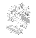 Section Diagram and Parts List for AZ52H12EADM1  General Electric Air Conditioner