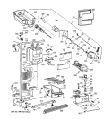 FREEZER SECTION Diagram and Parts List for CSX22GRBCAA  Hotpoint Refrigerator