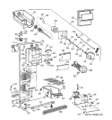 FREEZER SECTION Diagram and Parts List for CSX22BCBCWH  Hotpoint Refrigerator