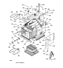 BODY PARTS Diagram and Parts List for JMP28BA1WH  General Electric Range