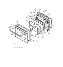 Part Location Diagram of WB02T10015 GE SPACER WINDOW