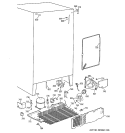 UNIT PARTS Diagram and Parts List for TFZ22PRBBBB  General Electric Refrigerator