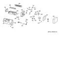 ICEMAKER WR30X0330 Diagram and Parts List for TFZ22PRBBBB  General Electric Refrigerator