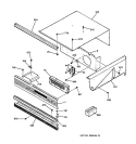 CONTROL PANEL Diagram and Parts List for ZEK757BA1BB  General Electric Wall Oven