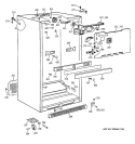 CABINET Diagram and Parts List for CTX18CABRLWW  Hotpoint Refrigerator