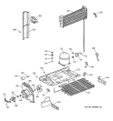 UNIT PARTS Diagram and Parts List for CTX18CABRLWW  Hotpoint Refrigerator