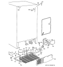 UNIT PARTS Diagram and Parts List for CSX25GRBCWW  Hotpoint Refrigerator