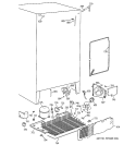 UNIT PARTS Diagram and Parts List for MSG25GRBCWW  General Electric Refrigerator