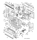 Section Diagram and Parts List for ZMC1090BV02  General Electric Microwave