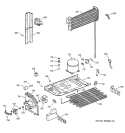 UNIT PARTS Diagram and Parts List for TBH18JABVRAA  General Electric Refrigerator