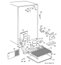 UNIT PARTS Diagram and Parts List for TFG30PFCCWW  General Electric Refrigerator