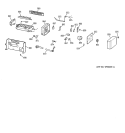 ICEMAKER WR30X0328 Diagram and Parts List for TFX28PBBBBB  General Electric Refrigerator