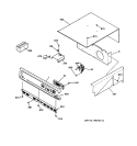 Part Location Diagram of WB24K5029 GE LIMIT SWITCH-LOWER(BACK)
