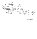 ICEMAKER WR30X10001 Diagram and Parts List for TBX25PRBSRAA  General Electric Refrigerator