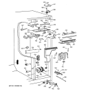 FRESH FOOD SECTION Diagram and Parts List for TPG21JRCCBB  General Electric Refrigerator