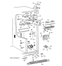 FRESH FOOD SECTION Diagram and Parts List for TFG28PFCCBB  General Electric Refrigerator