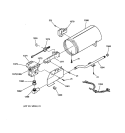 BURNER Diagram and Parts List for DBL333GY0WW  General Electric Dryer