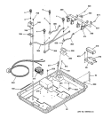 BURNER PARTS Diagram and Parts List for JGP930SEA1SS  General Electric Cooktop