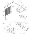 UNIT PARTS Diagram and Parts List for TAX4DNYCWH  General Electric Refrigerator