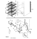 UNIT PARTS Diagram and Parts List for FUM17SAARWH  General Electric Freezer